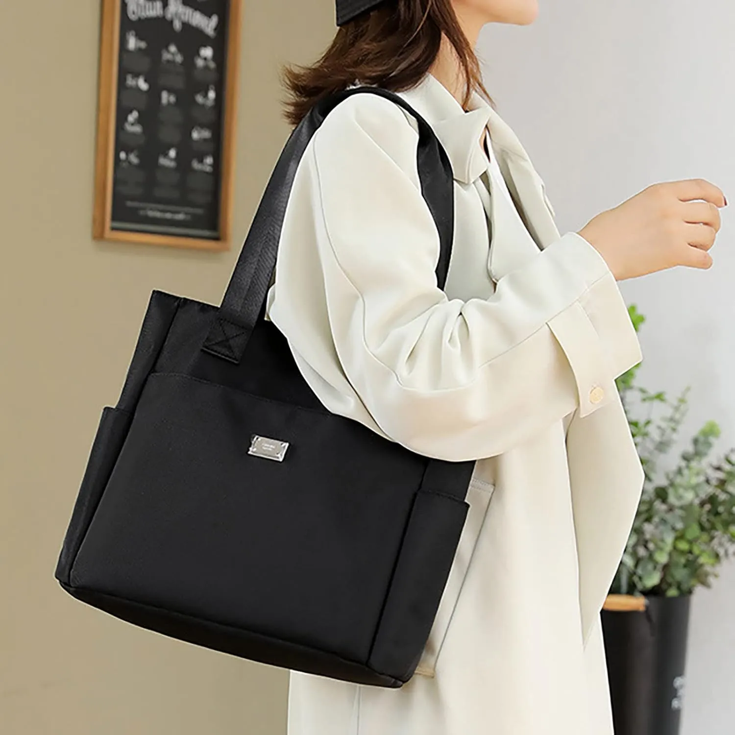Vegan Leather Purses and Handbags for Women Genuine Leather Crossbody Bags for Women Waterproof Versatile Bag(Khaki)