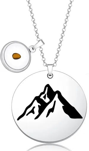 WKXZMTR Christian Jewelry Mustard Seed Charm Necklace Religious Inspirational Jewelry Christian Gift Faith Move Mountains Necklace