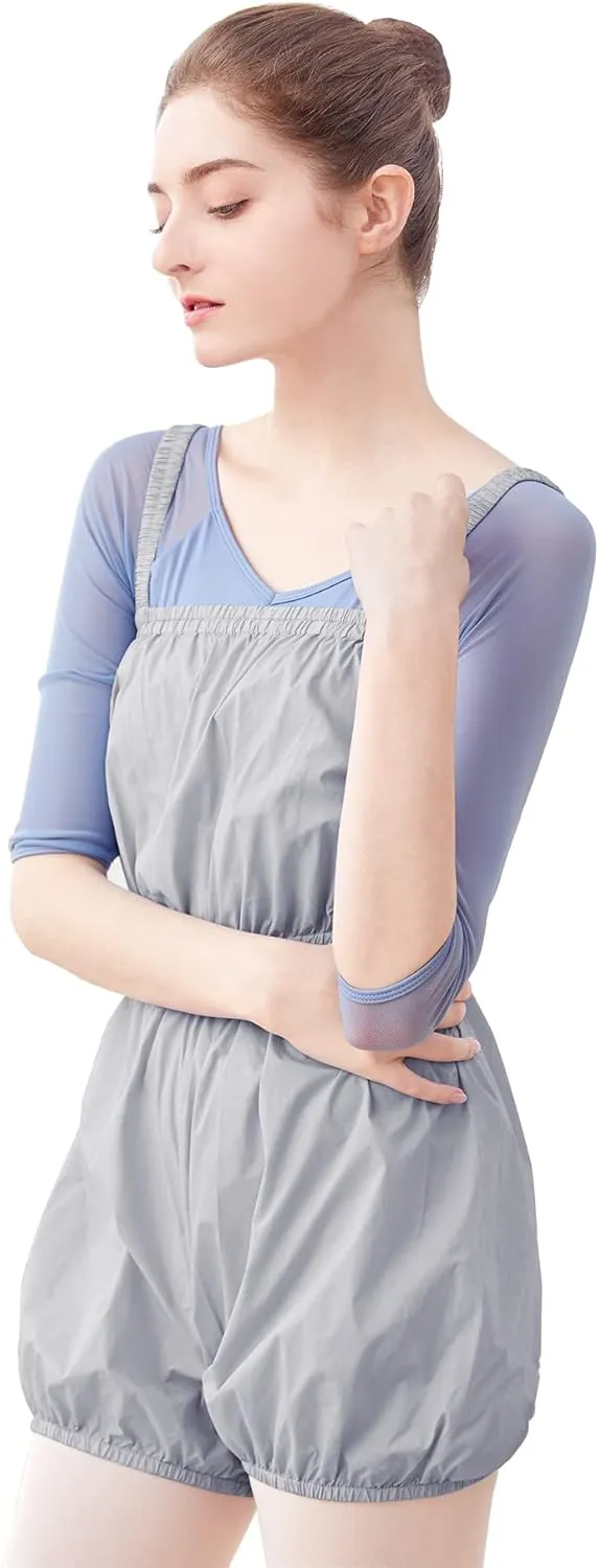 Women Girls Lightweight Warm Up Rompers