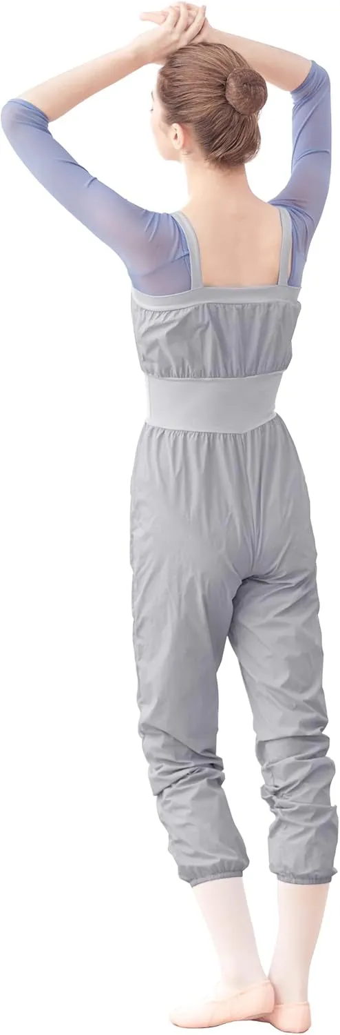 Women Girls Lightweight Warm Up Rompers