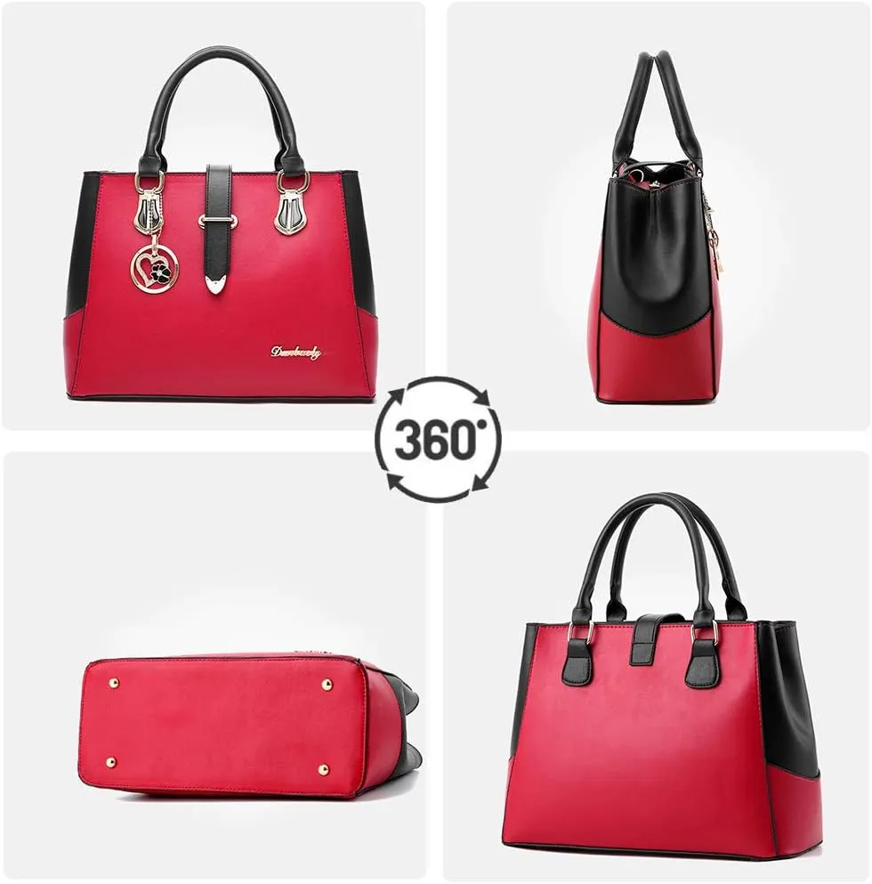 Women Handbags Elegant Shoulder Bag Tote PU Leather Hobo Satchel