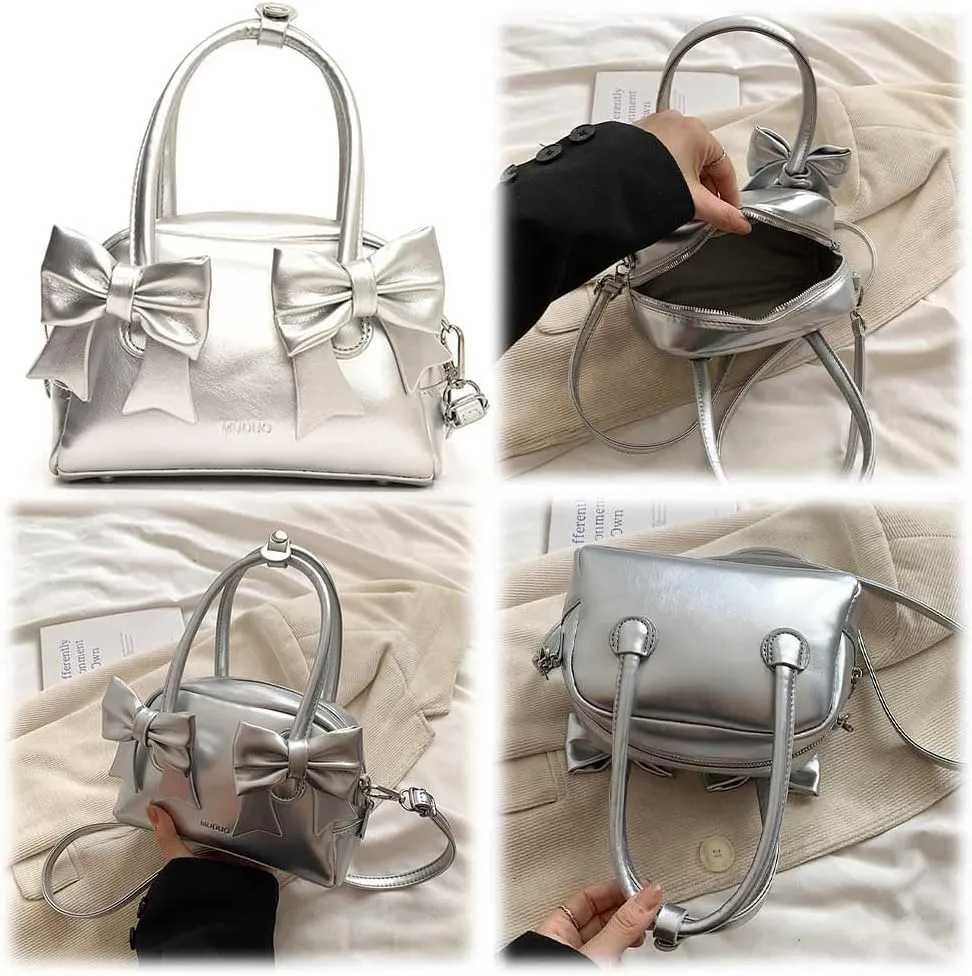 Women PU Trendy Shoulder Handbag Adjustable Strap Stylish Crossbody Bag Solid Color Stylish Messenger Bags for Outd