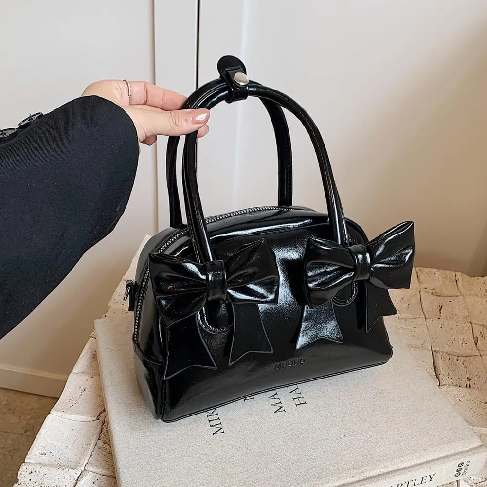 Women PU Trendy Shoulder Handbag Adjustable Strap Stylish Crossbody Bag Solid Color Stylish Messenger Bags for Outd