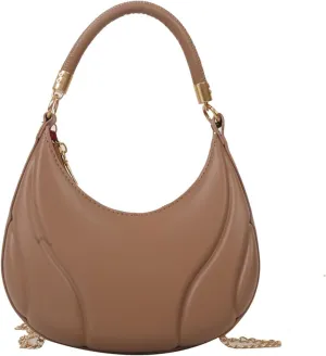 Women Shoulder Bag Fashion New Pattern Solid Color Retro Practical Large Capacity Zipper Messenger Bag (Khaki, One Size)