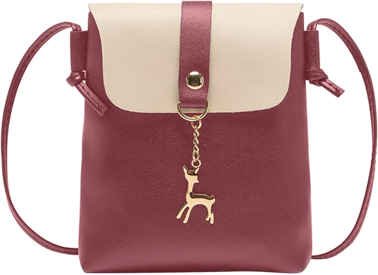 Women Shoulder Bag Fashionable Deer Decoration New Pattern Practical Strap Messenger Bag Shoulder Bags (RD1, One Size)