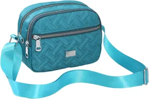 Women Shoulder Bags Fashionable And Simple With Multiple Layer Zipper And A Large Capacity Practical And (BU2, One Size)