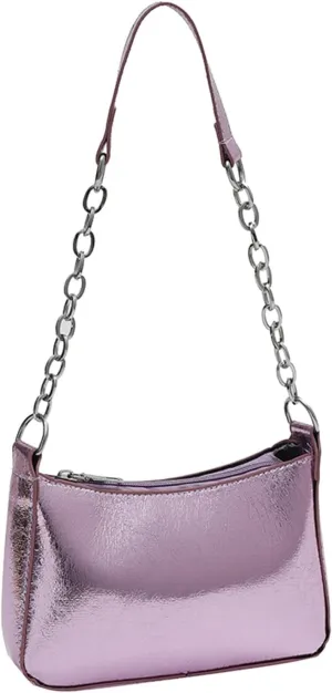 Women's Canvas Tote Bags with Zipper Lightweight Quilted Leather Handbags for Women Cute Purse for Women Trendy(Purple)