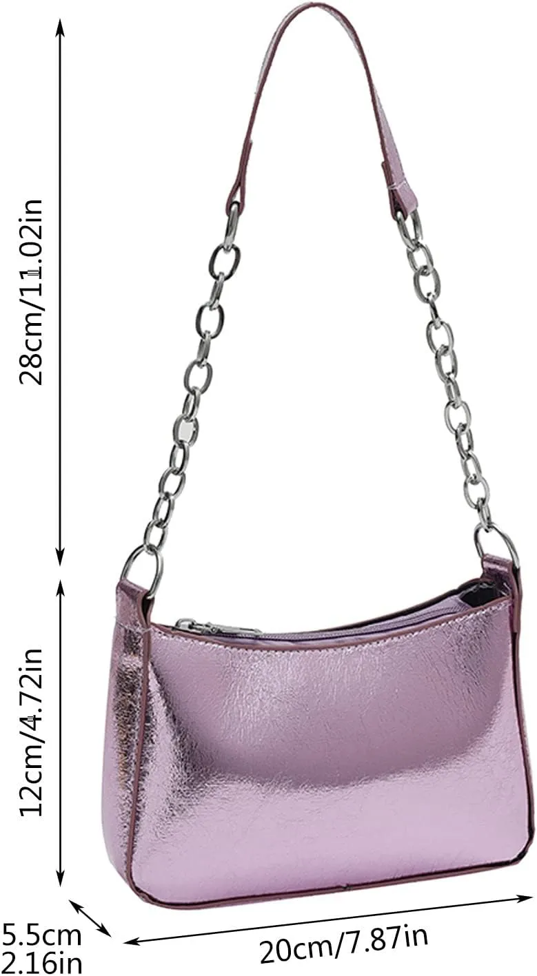 Women's Canvas Tote Bags with Zipper Lightweight Quilted Leather Handbags for Women Cute Purse for Women Trendy(Purple)