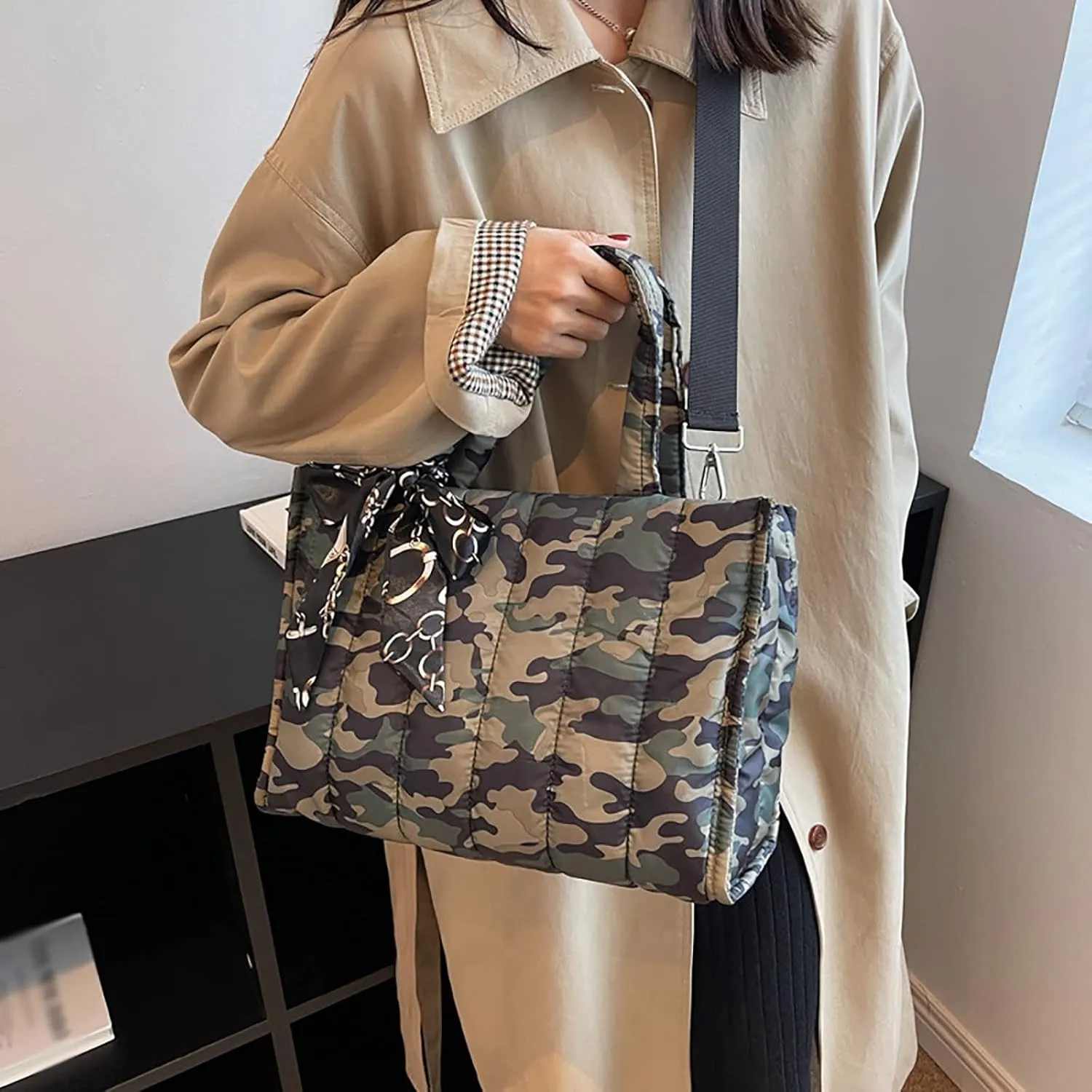 Women's Classic Satchel Bags Genuine Leather Crossbody Bags for Women Trendy Waterproof Cross Body Bag(B)