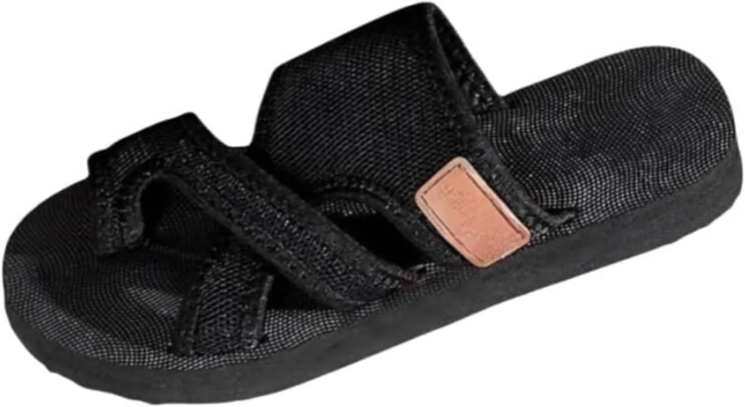 Women's Comfortable Breathable Mesh Flip Flops, 2025 Women's Hollow Mesh Slide Sandals Orthopedic Shoes for Women