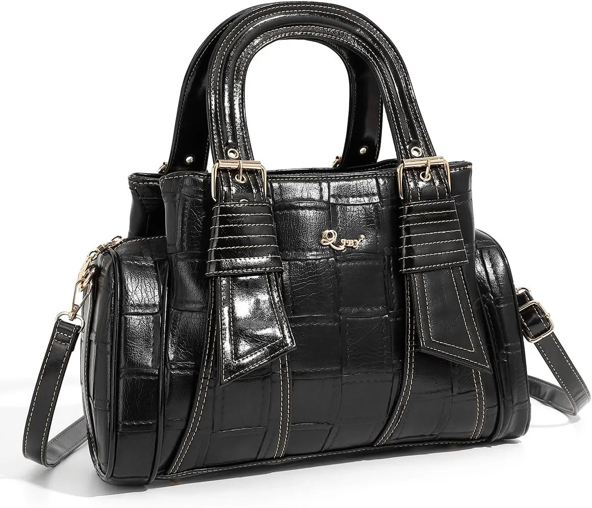 Women's Crocodile Pattern Handbag Set,woven leather for women Large Capacity Multi-layer 2024 new in crossbody bags