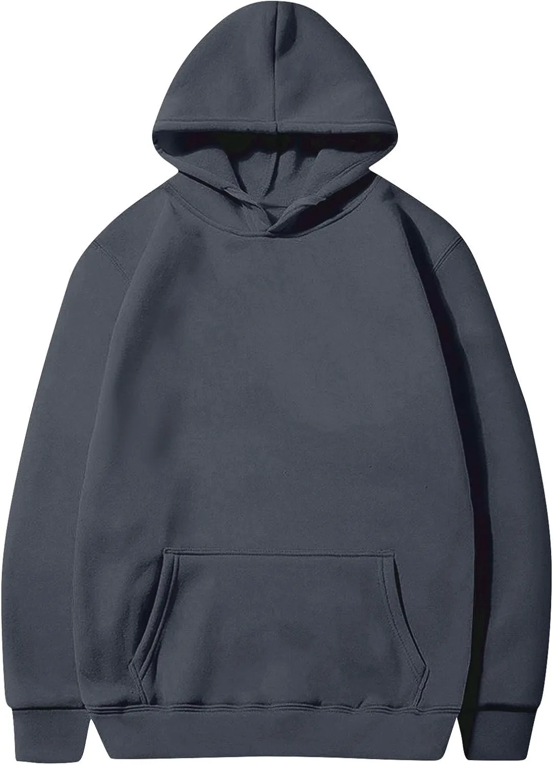 Womens Plain Hoodies Oversized Sweatshirts Pullover Fleece Sweaters With Pockets Winter Fall Outfits Y2k Clothes