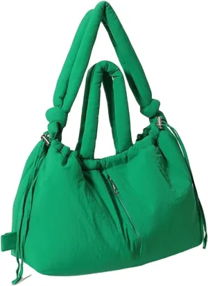 Women's Purses And Handbags Small Capacity Lightweight Drawstring PUffer Tote Bag Casual Fashion Daily Handbag