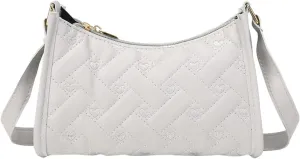 Womens Shoulder Shopping Handbags Waterproof Nylon Crossbody Bags for Woman Trendy Cute Purse for Women Trendy(Grey)
