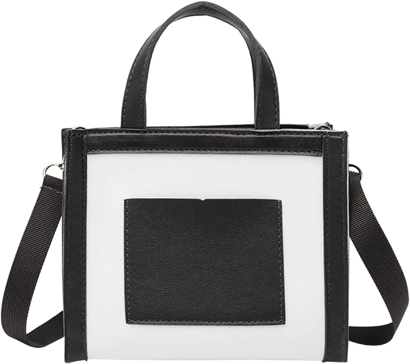 Womens Shoulder Shopping Handbags Women's Shoulder Bags Tote Satchel Hobo Carry Options for Work and Daily Use(White)