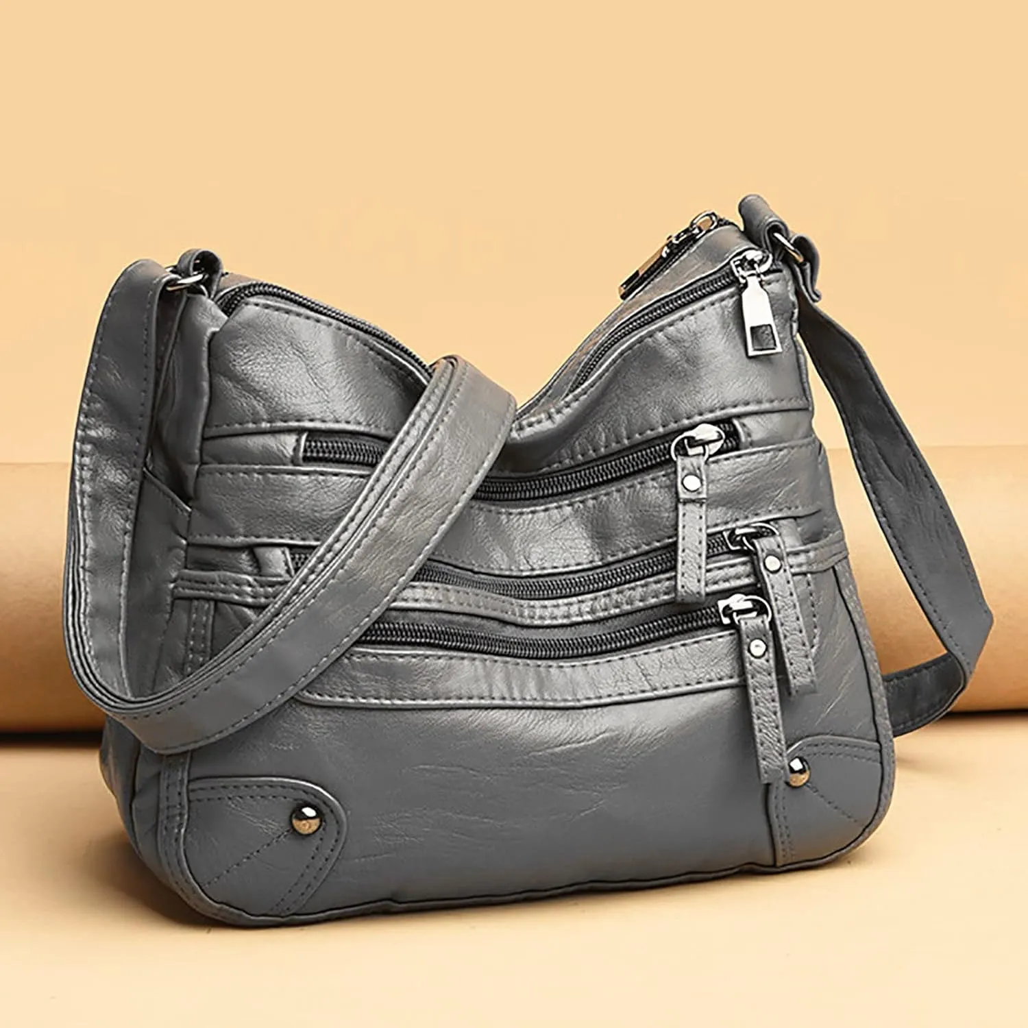 Women's Tote Bag Bags Large Tote Bag Carry All Bag Top Handle Hobo Handbag Hobo, Silver