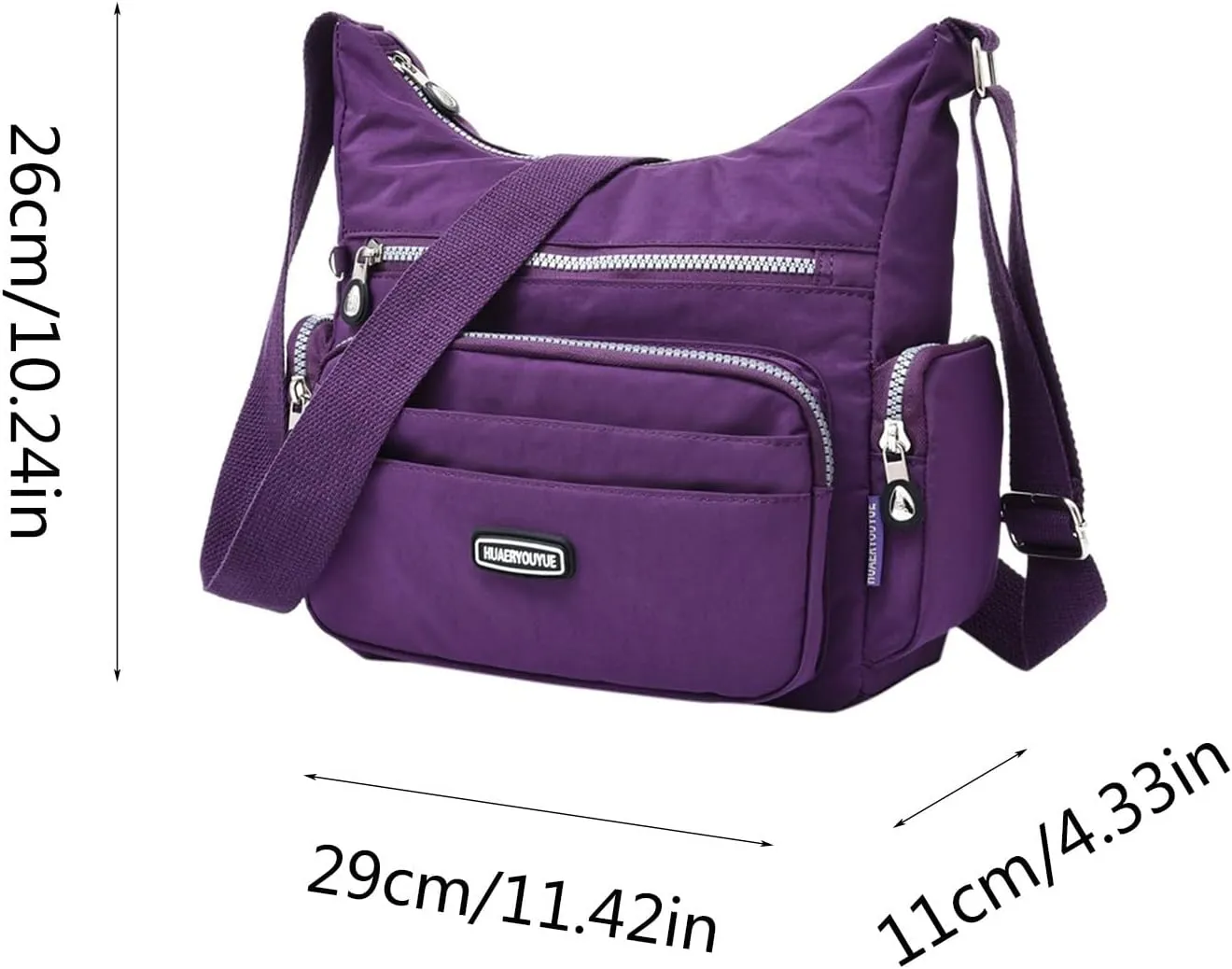 Women's Trendy Purses Vegan Leather Hobo Handbags Bohemian Animal Prints Hobo Bags Nylon Quilted Shoulder Purse(D)