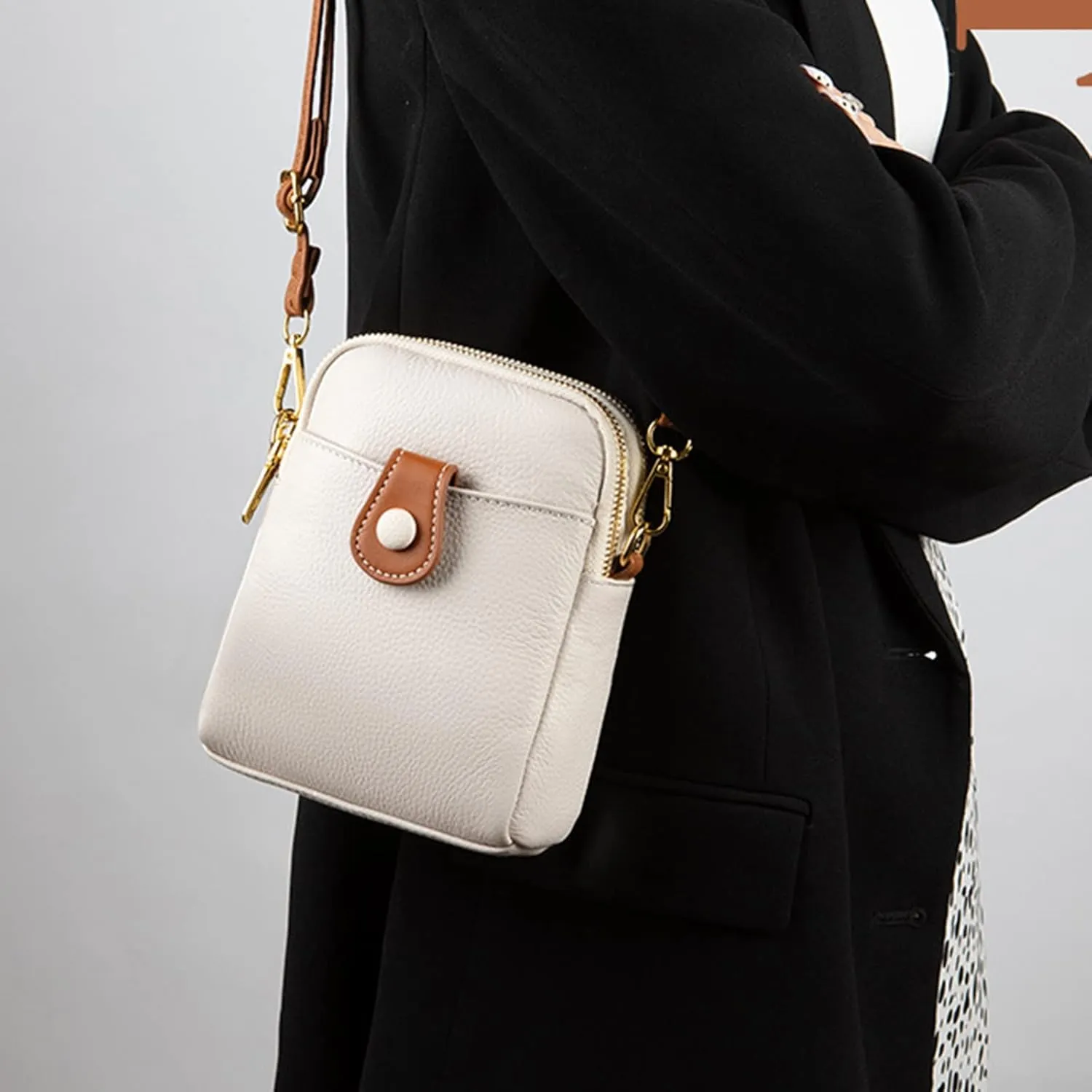Women's Trendy Purses Vegan Leather Hobo Handbags Fashion Cotton Canvas Handbags Tote Purses Spring Purse 2025(White)
