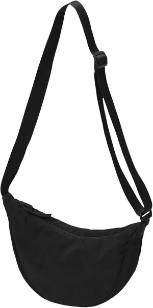 Women's Trendy Purses Vegan Leather Hobo Handbags Lightweight Quilted Fabric Handbags for Women Small Makeup Bag(Black)