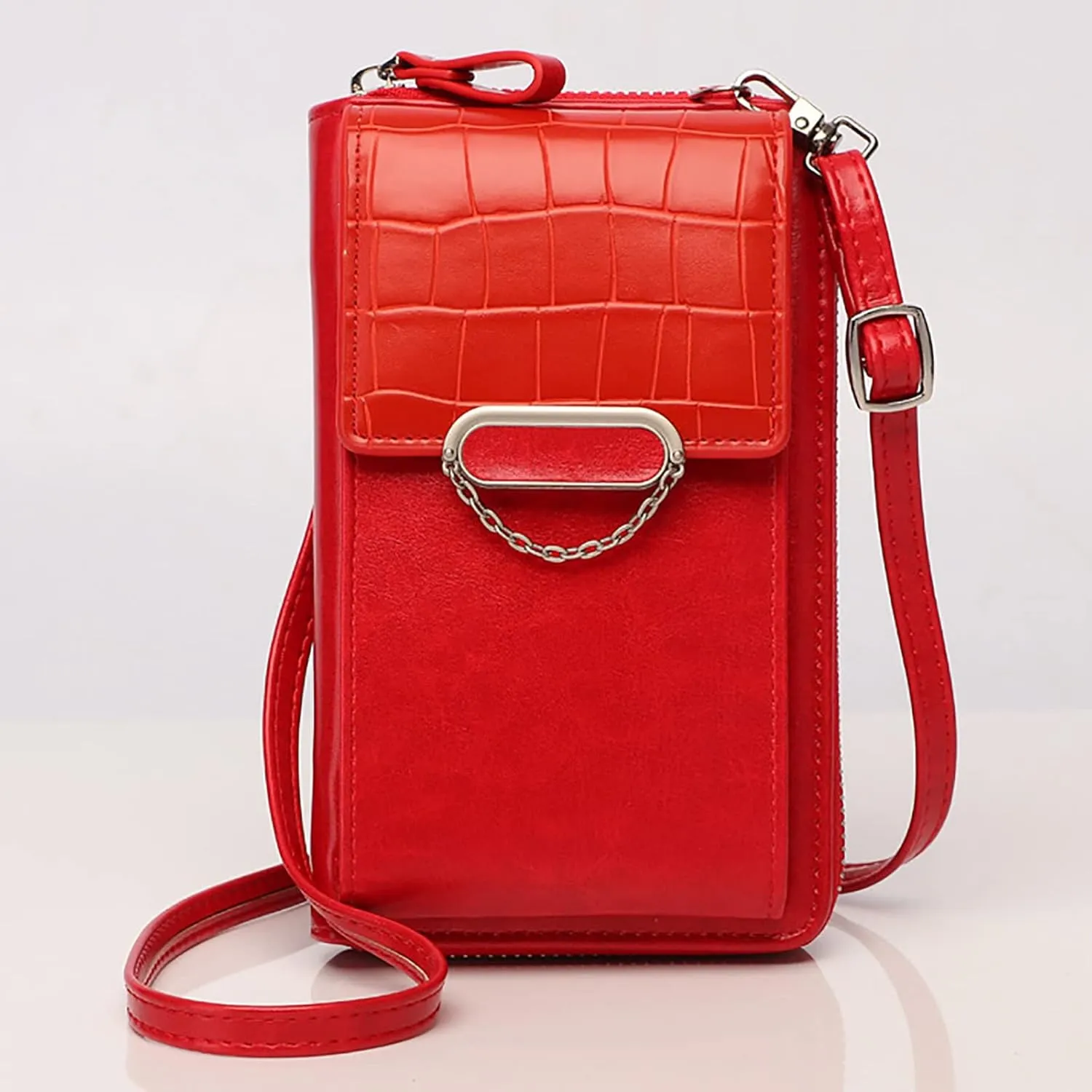 Women's Trendy Purses Vegan Leather Hobo Handbags Waterproof Nylon Crossbody Bags for Woman Trendy Gifts for Mom(RD1)