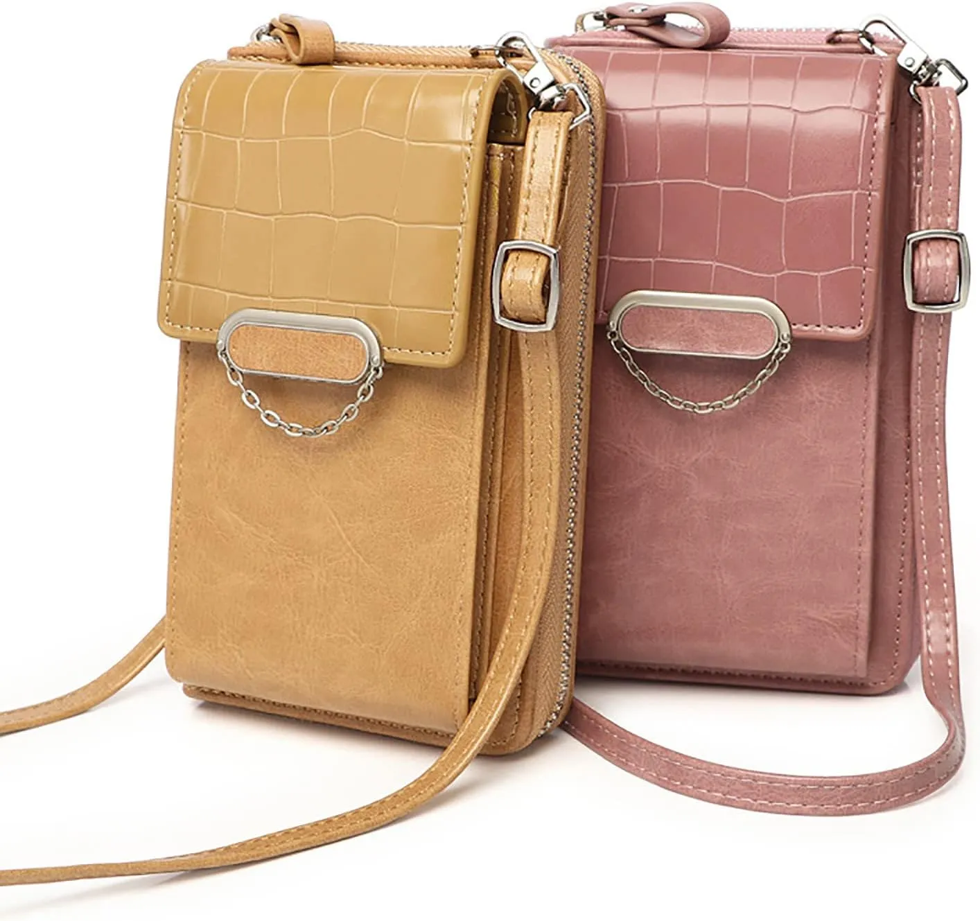 Women's Trendy Purses Vegan Leather Hobo Handbags Waterproof Nylon Crossbody Bags for Woman Trendy Gifts for Mom(RD1)