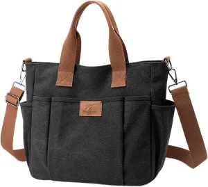Women's Trendy Purses Vegan Leather Hobo Handbags Women's Shoulder Bags Tote Satchel Cute Spring Purse(Black)