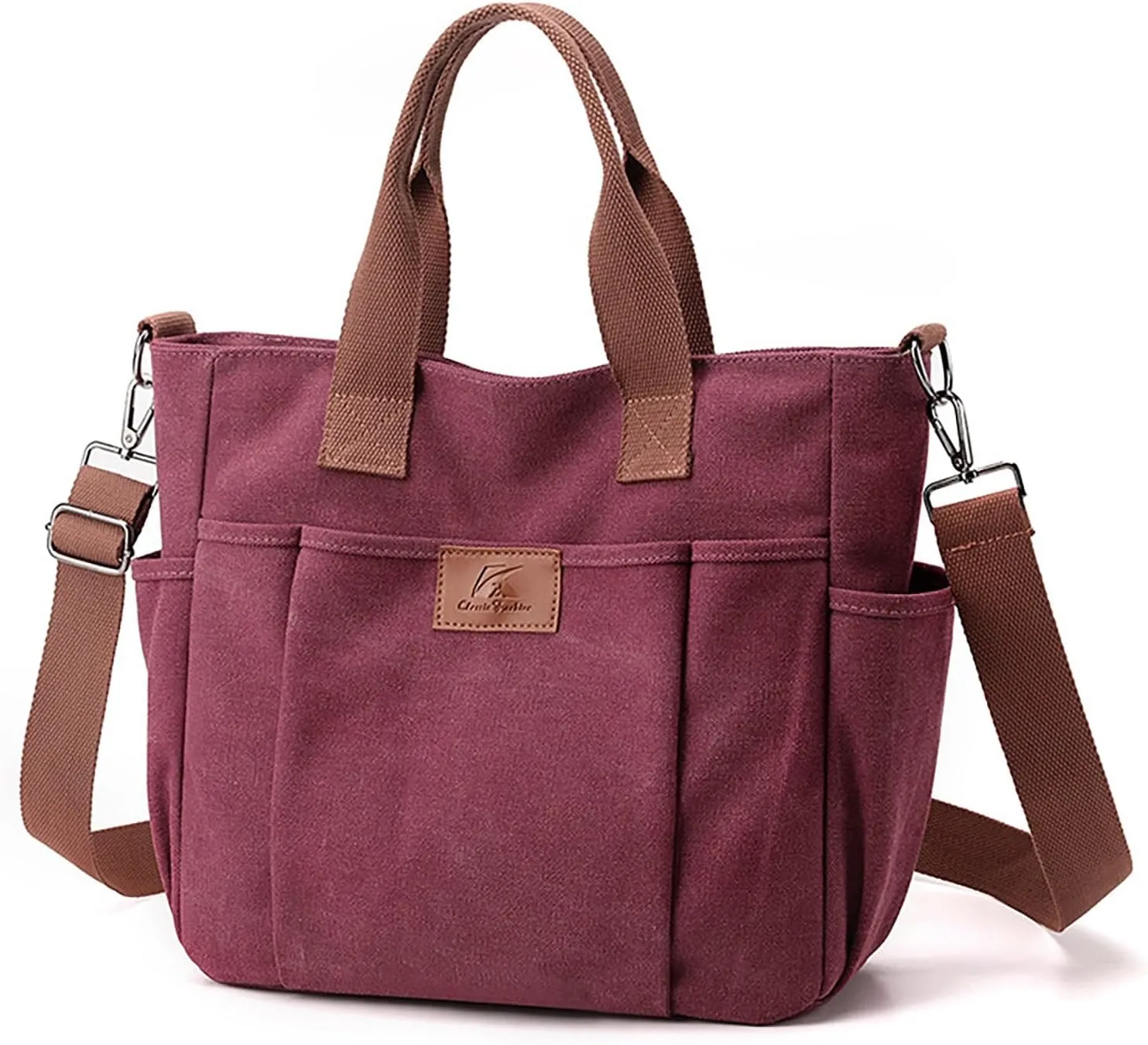 Women's Trendy Purses Vegan Leather Hobo Handbags Women's Shoulder Bags Tote Satchel Cute Spring Purse(Purple)
