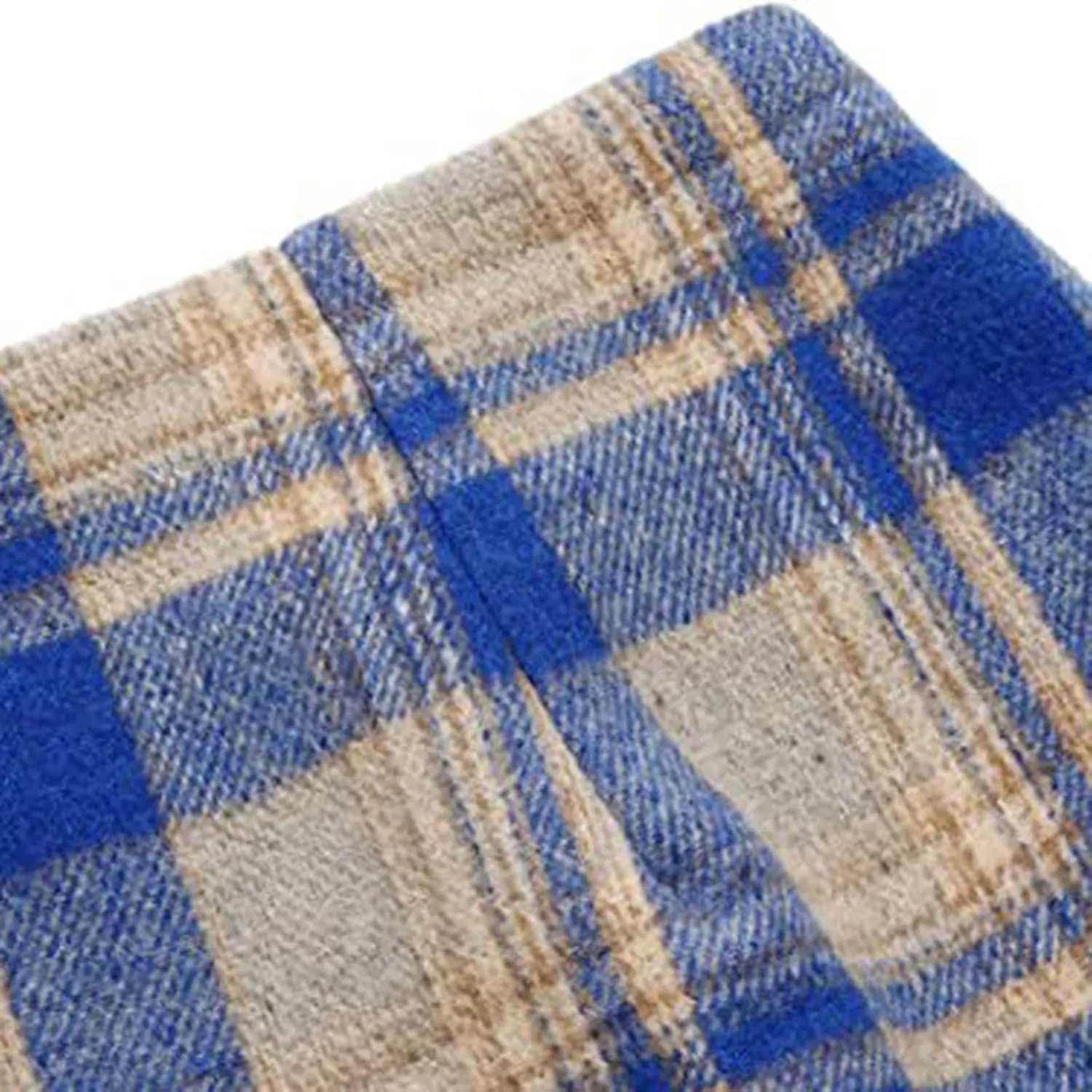 Womens Wool Plaid Mini Skirt Fall Winter High Waisted Bodycon Pencil Skirt Outfits for Women
