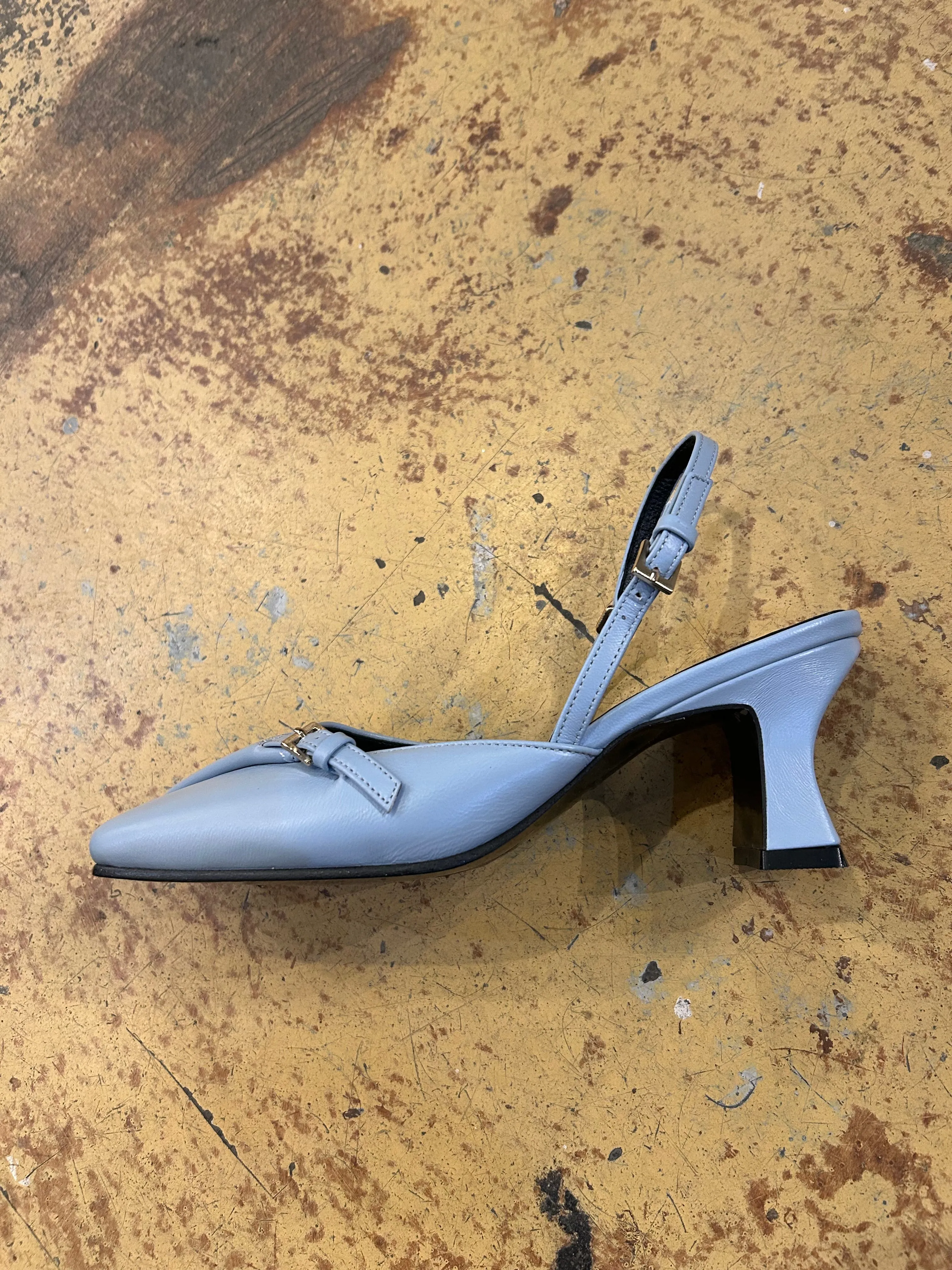 Wrap Slingbacks - Blue