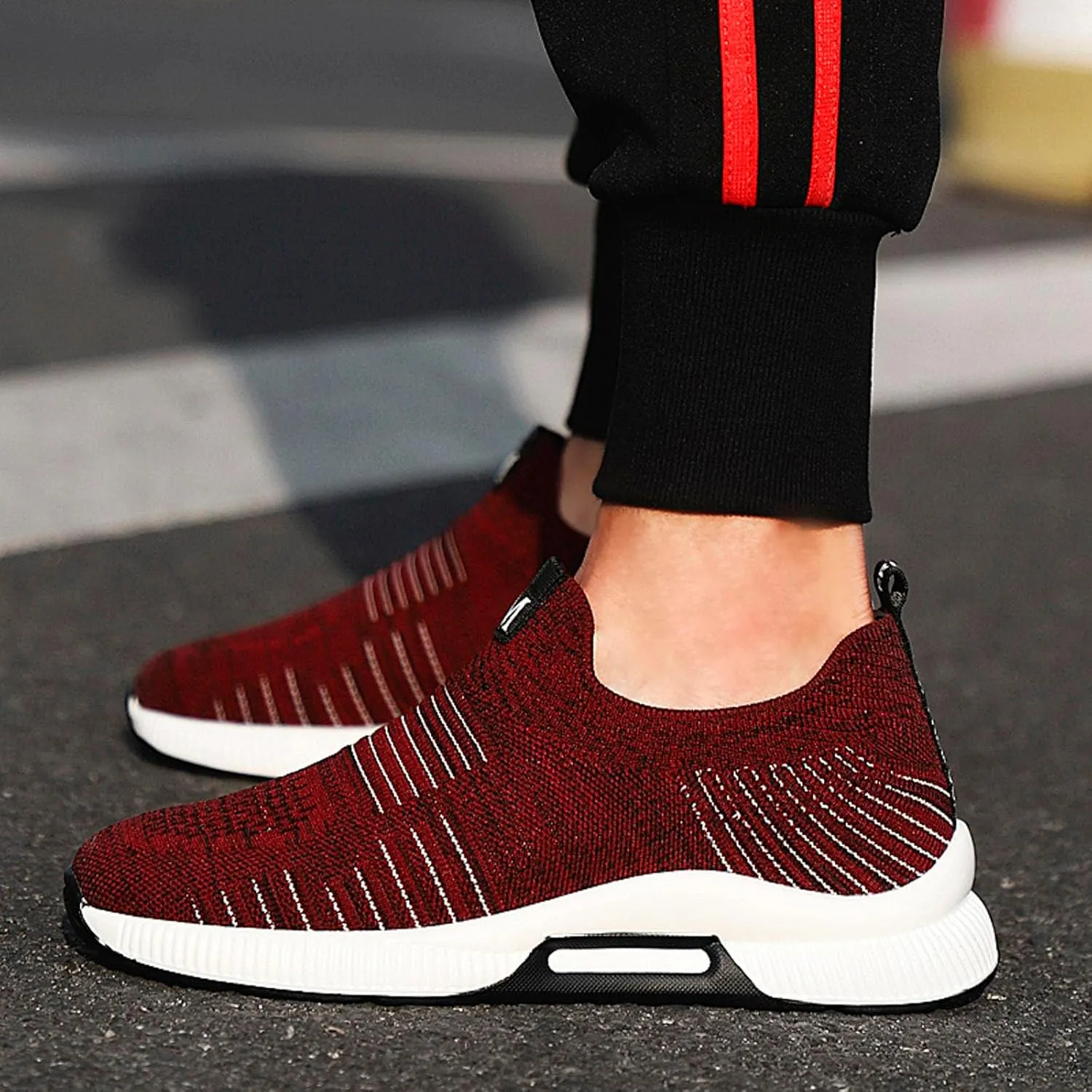 Your Style with Men's Sneakers - Lightweight Breathable Trainers for Optimal Comfort - Stylish Casual Lace-Up