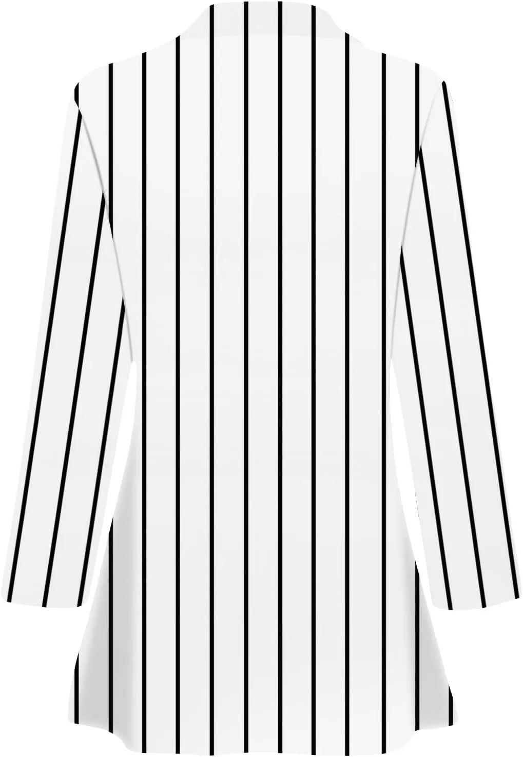 ZEFOTIM Blazer for Women 2024 Casual Oversized Fitted Lapel with Pockets Jacket Long Fashion Trendy Coat