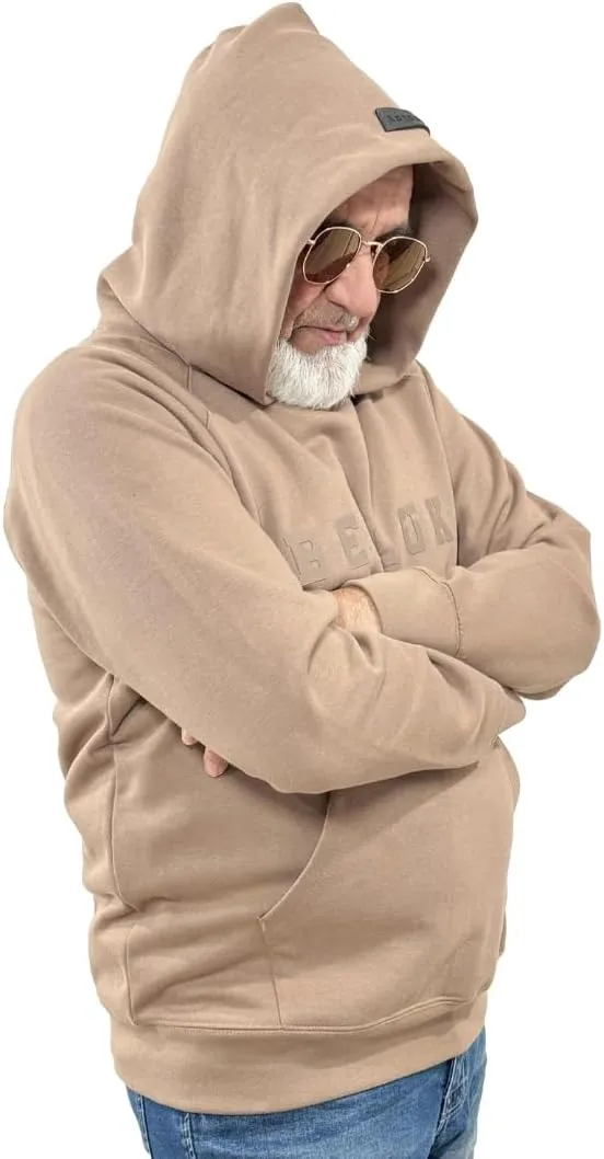 Zhirxo Mens and Womens Oversized Hoodie - Casual Cotton Pullover Sweatshirt - Long Sleeve Fashion Wear