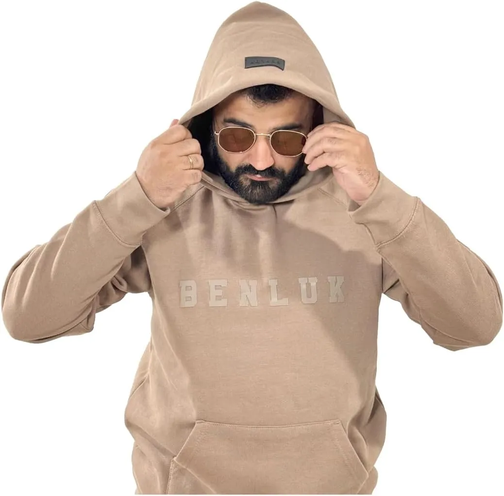 Zhirxo Mens and Womens Oversized Hoodie - Casual Cotton Pullover Sweatshirt - Long Sleeve Fashion Wear