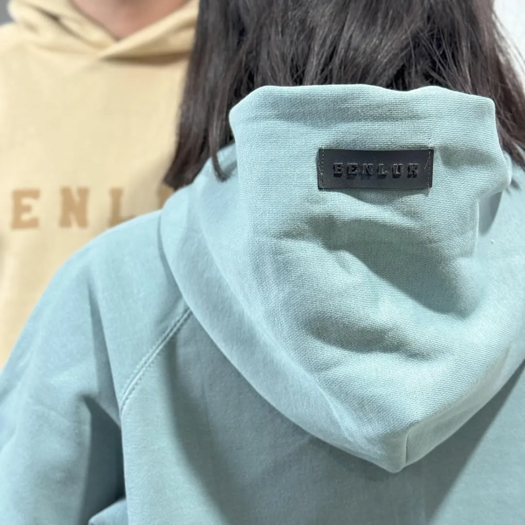 Zhirxo Mens and Womens Oversized Hoodie - Casual Cotton Pullover Sweatshirt - Long Sleeve Fashion Wear
