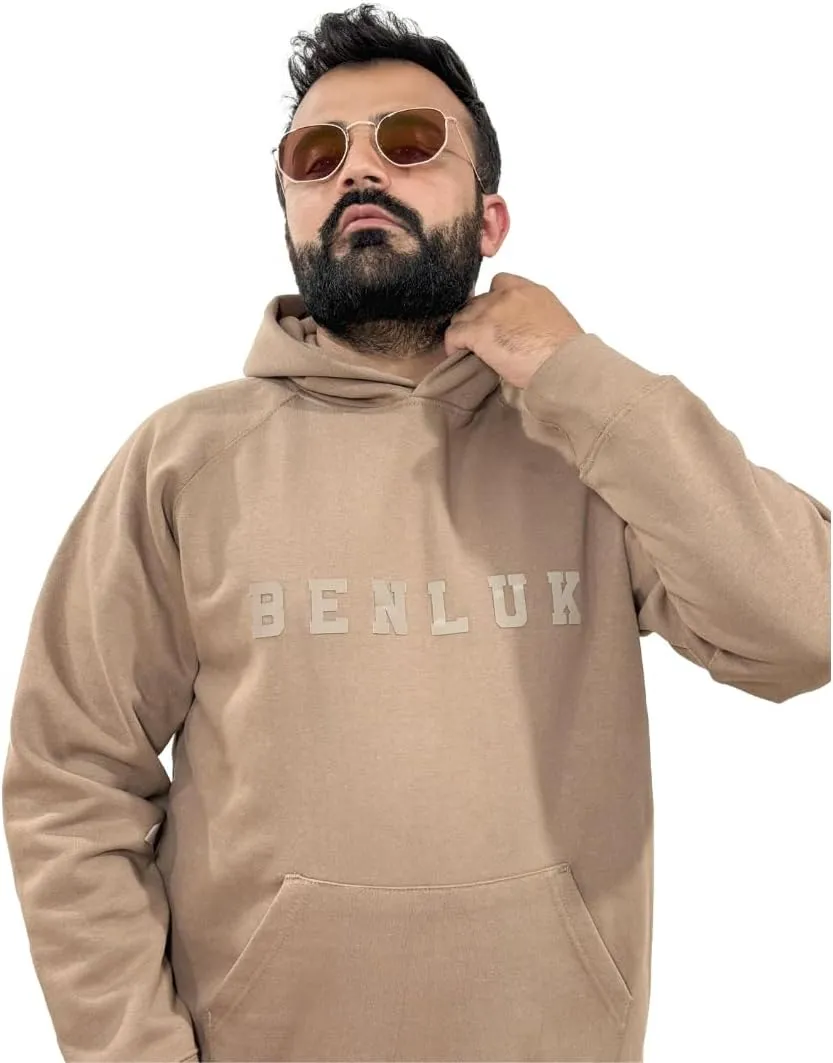 Zhirxo Mens and Womens Oversized Hoodie - Casual Cotton Pullover Sweatshirt - Long Sleeve Fashion Wear